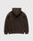 Gramicci – One Point Hooded Sweatshirt Brown Pigment - Sweats - Brown - Image 2