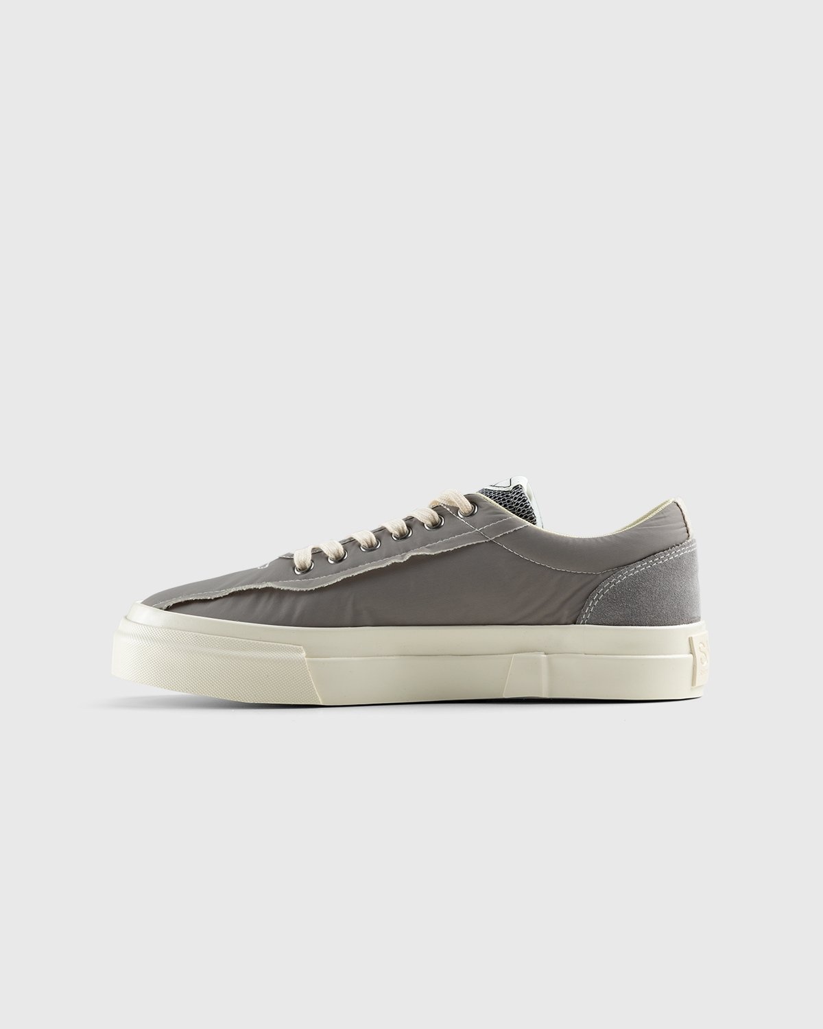 Stepney Workers Club – Dellow Track Raw Nylon Grey - Low Top Sneakers - Grey - Image 2