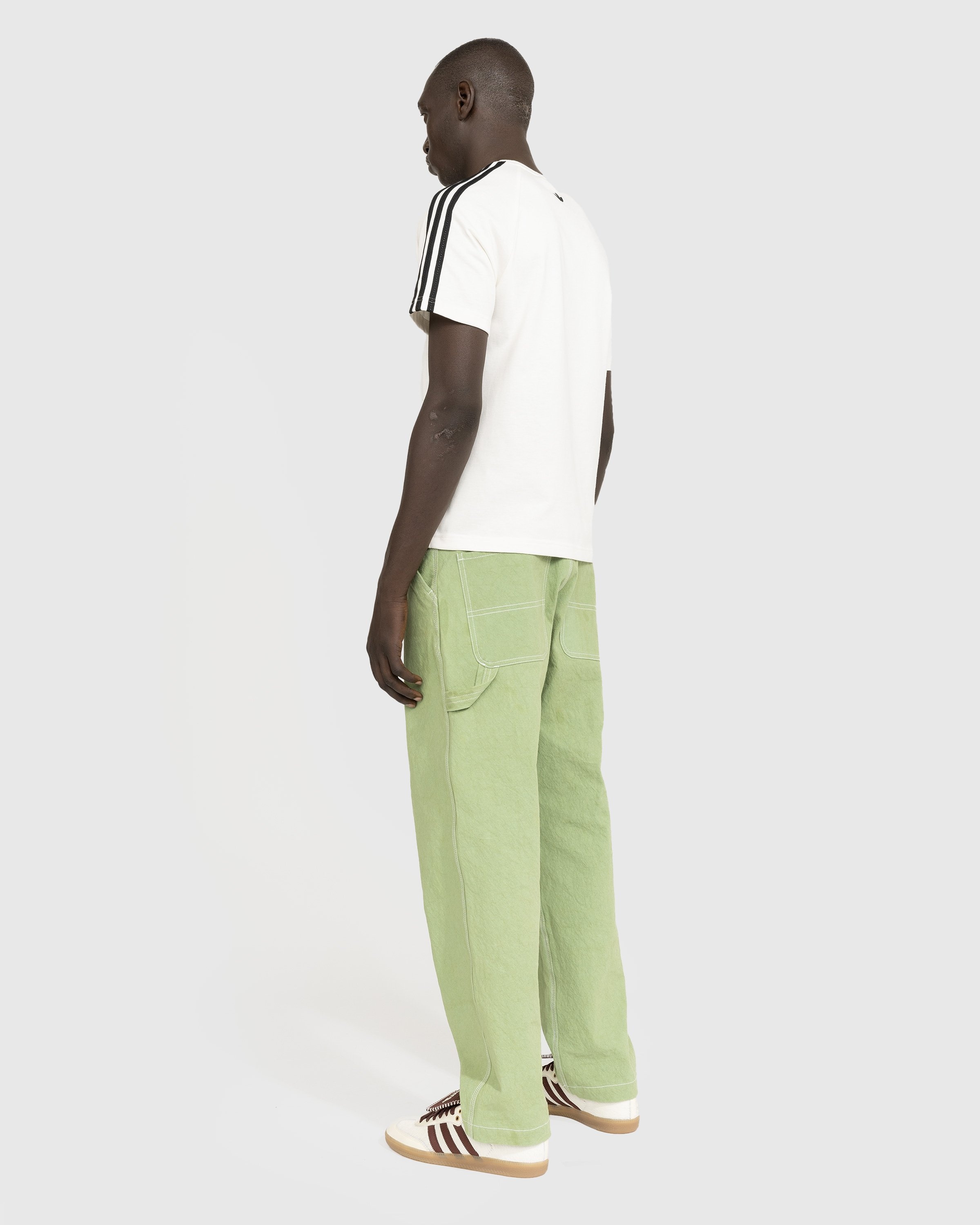 Adidas x Wales Bonner – Organic Cotton Tee Chalk White - T-shirts - White - Image 4