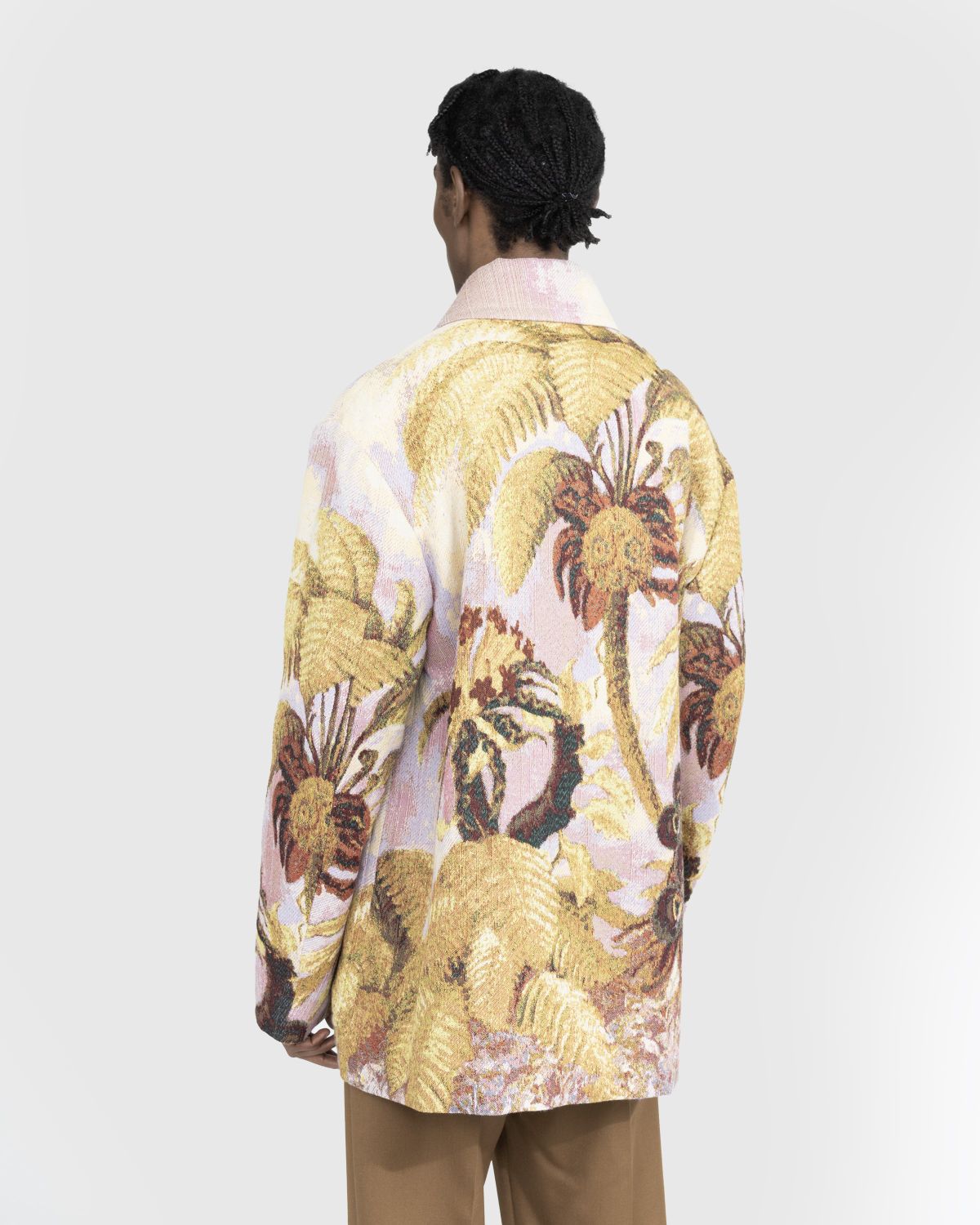 Dries van Noten – Ronnor Coat Pink - Outerwear - Pink - Image 3