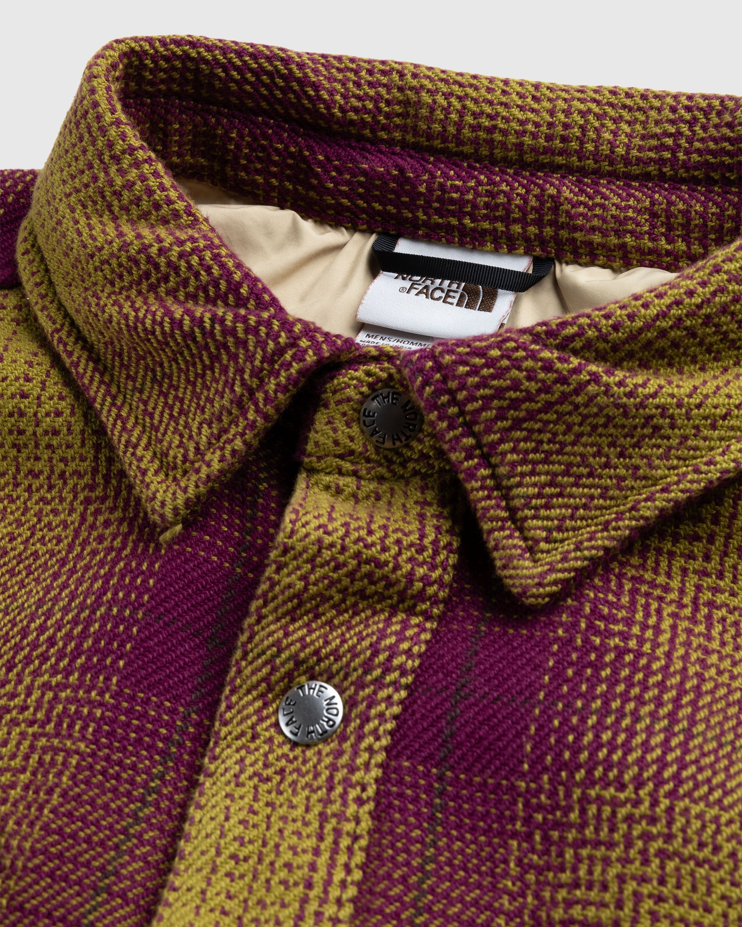 The North Face – Valley Twill Utility Shacket Large Halfdome Shadow Plaid - Shirts - Red - Image 6