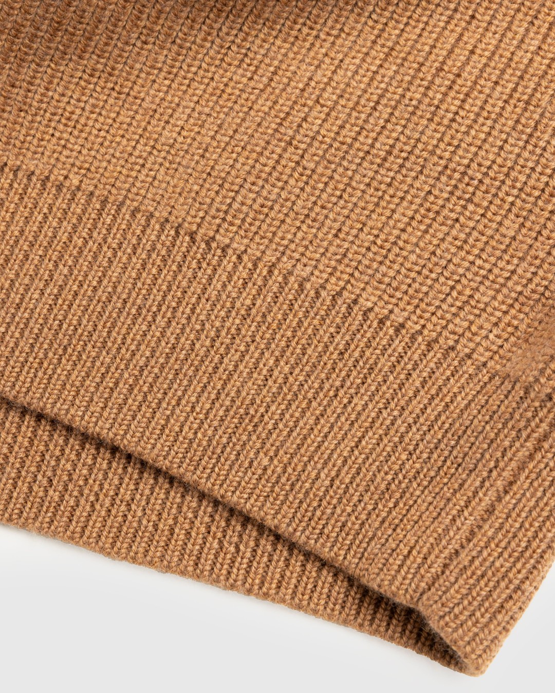 J.W. Anderson – Quarter-Zip Knit Jumper Praline - Knitwear - Brown - Image 7