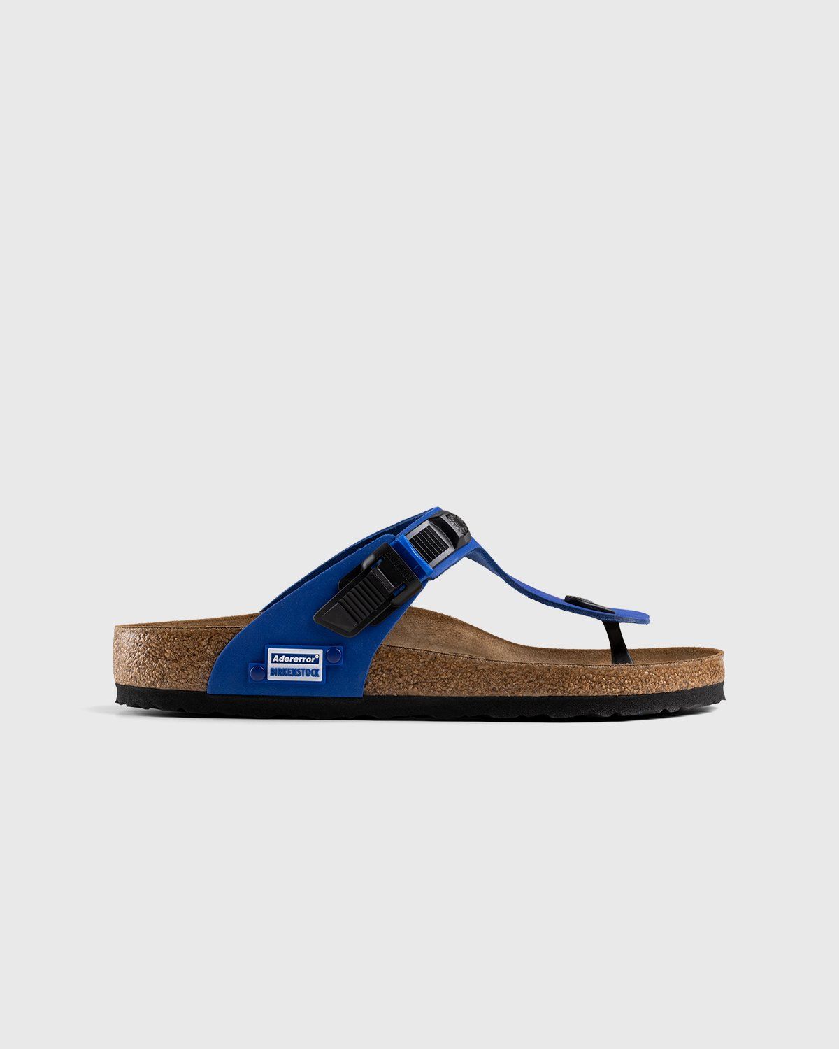 Birkenstock x Ader Error – Gizeh Tech Blue - Sandals & Slides - Blue - Image 1