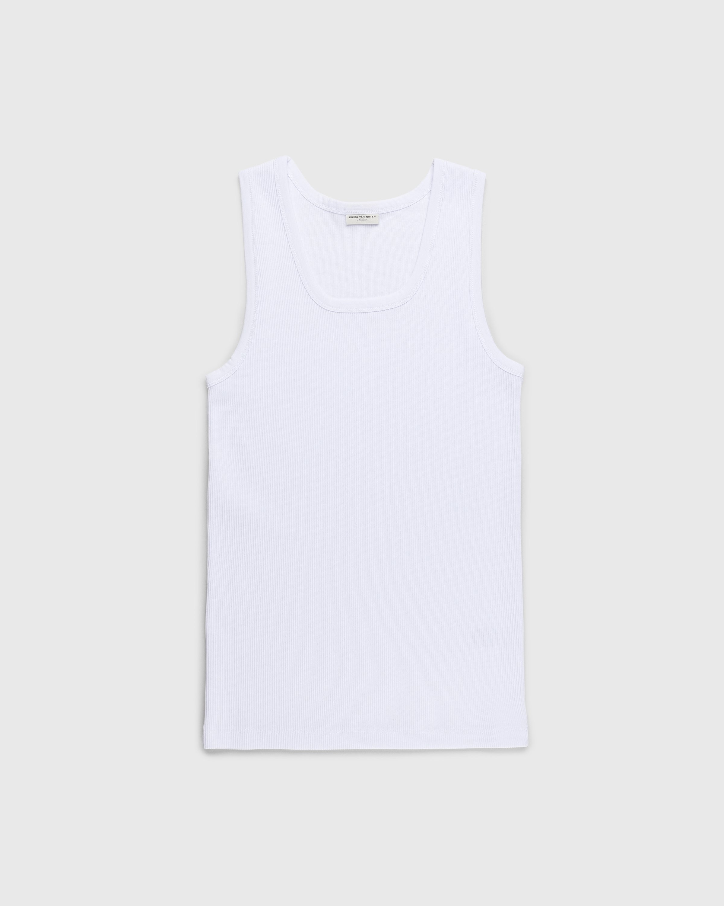 Dries van Noten – Hozer Tank Top White - Tops - White - Image 1