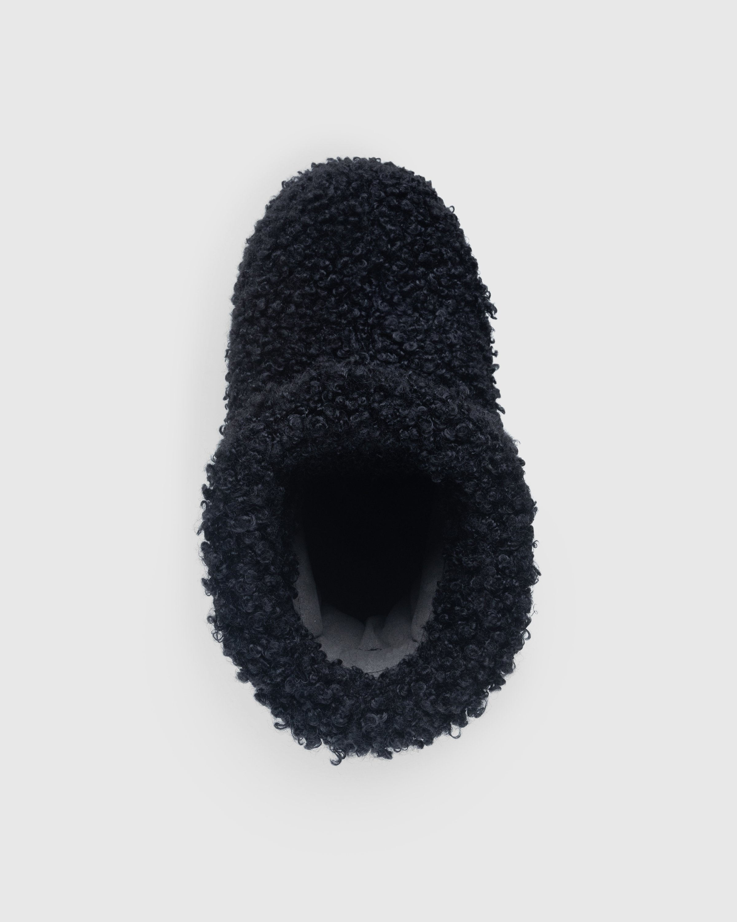 ICON LOW BLACK FAUX-FUR BOOTS