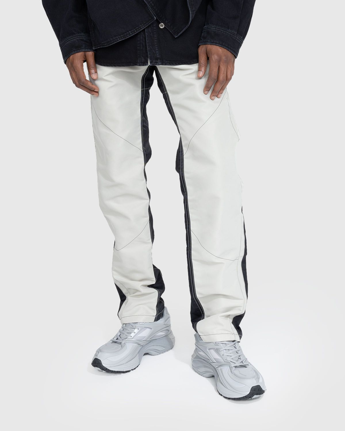 GmbH – Biker Trousers With Exposed Zips Black Grey - Pants - Multi - Image 2