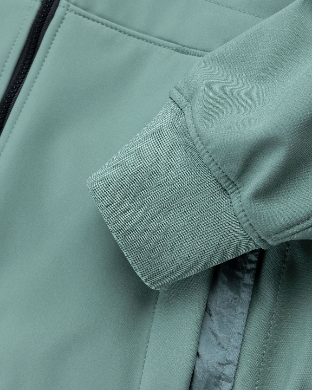 Stone Island – Soft Shell Hooded Jacket Sage - Outerwear - Green - Image 6