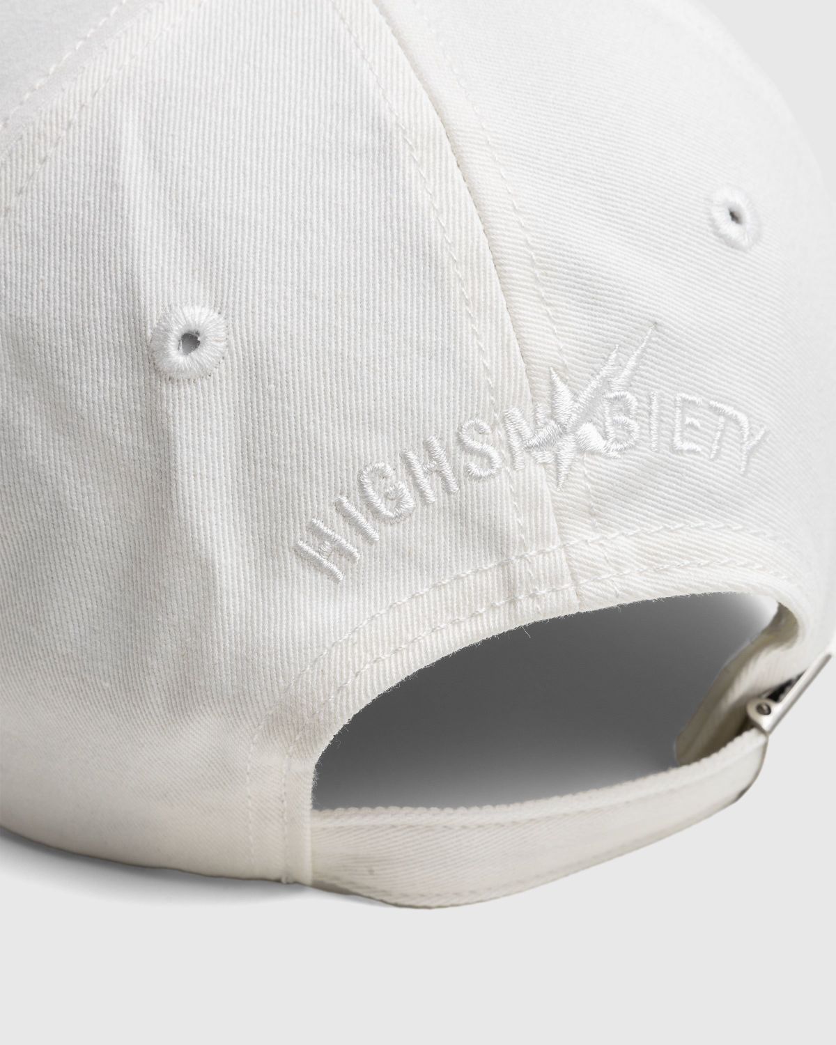BAPE x Highsnobiety – Logo Cap Ivory - Hats - Beige - Image 6