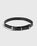 Minimal Western Belt Black