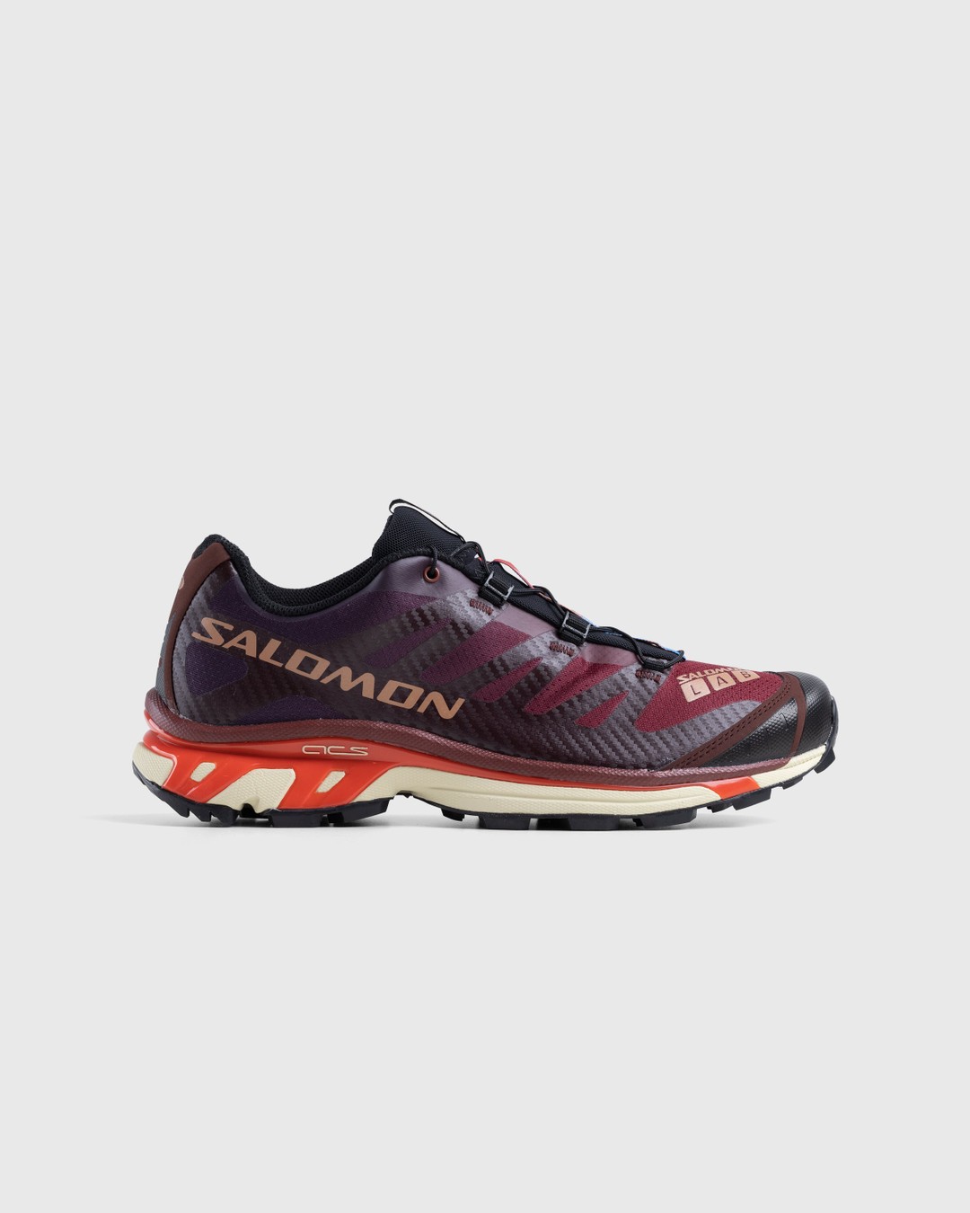Salomon – XT-4 Bitter Chocolate/Mocha Mousse/Fiery Red - Sneakers - Red - Image 1
