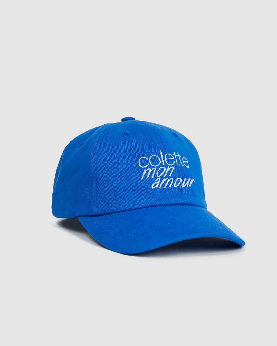 Colette Mon Amour – Logo Baseball Cap Blue - Hats - Blue - Image 1
