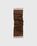 Acne Studios – Wool Fringe Scarf Dark Rust Melange - Scarves - Red - Image 1