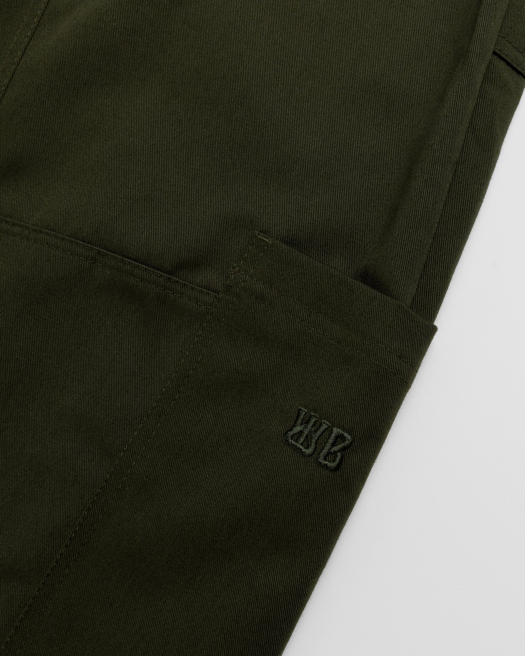 Wales Bonner – Earth Trousers Green - Pants - Green - Image 5