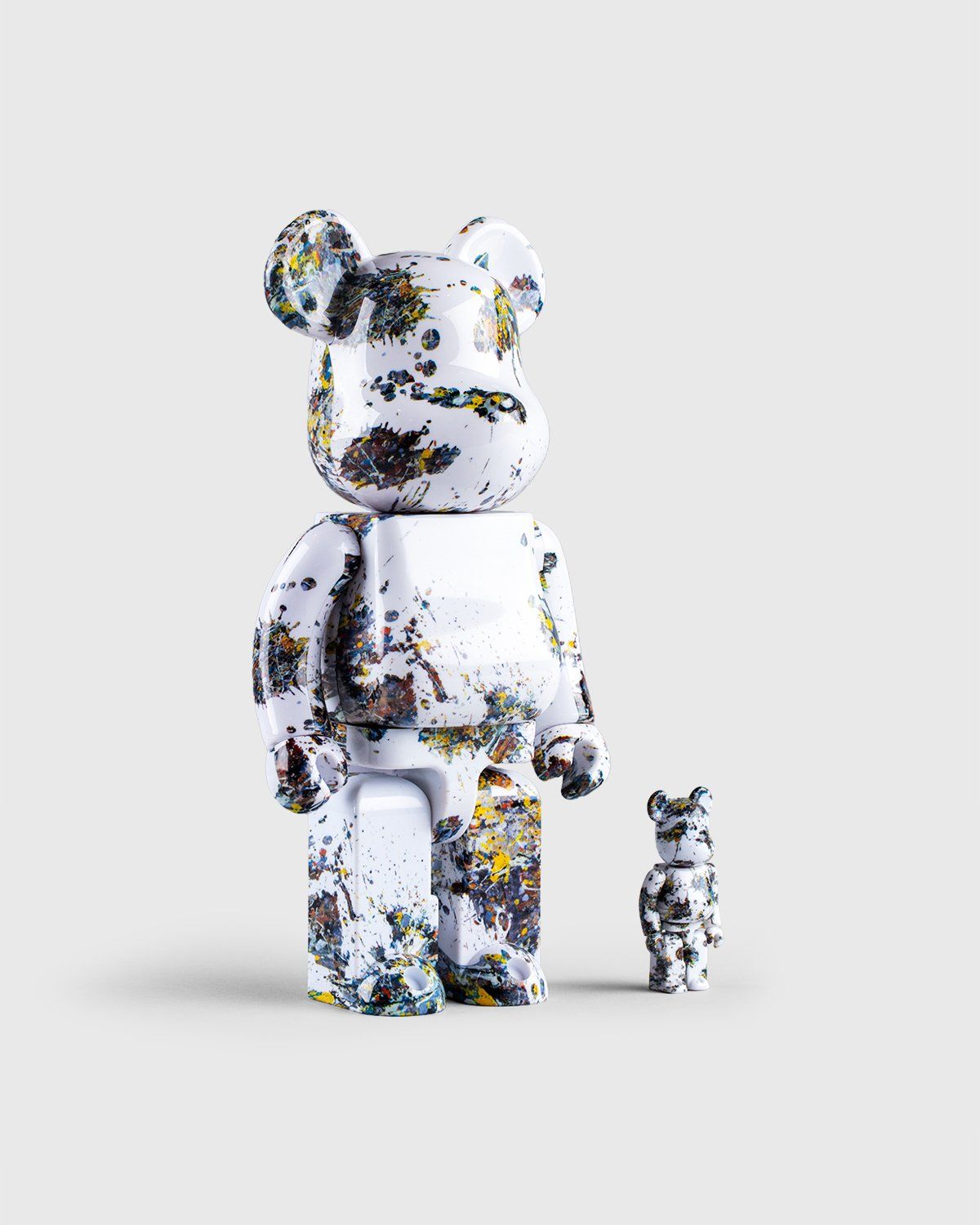 Medicom – Be@rbrick Jackson Pollock Studio Splash 100% and 400% Set - Arts & Collectibles - Multi - Image 3