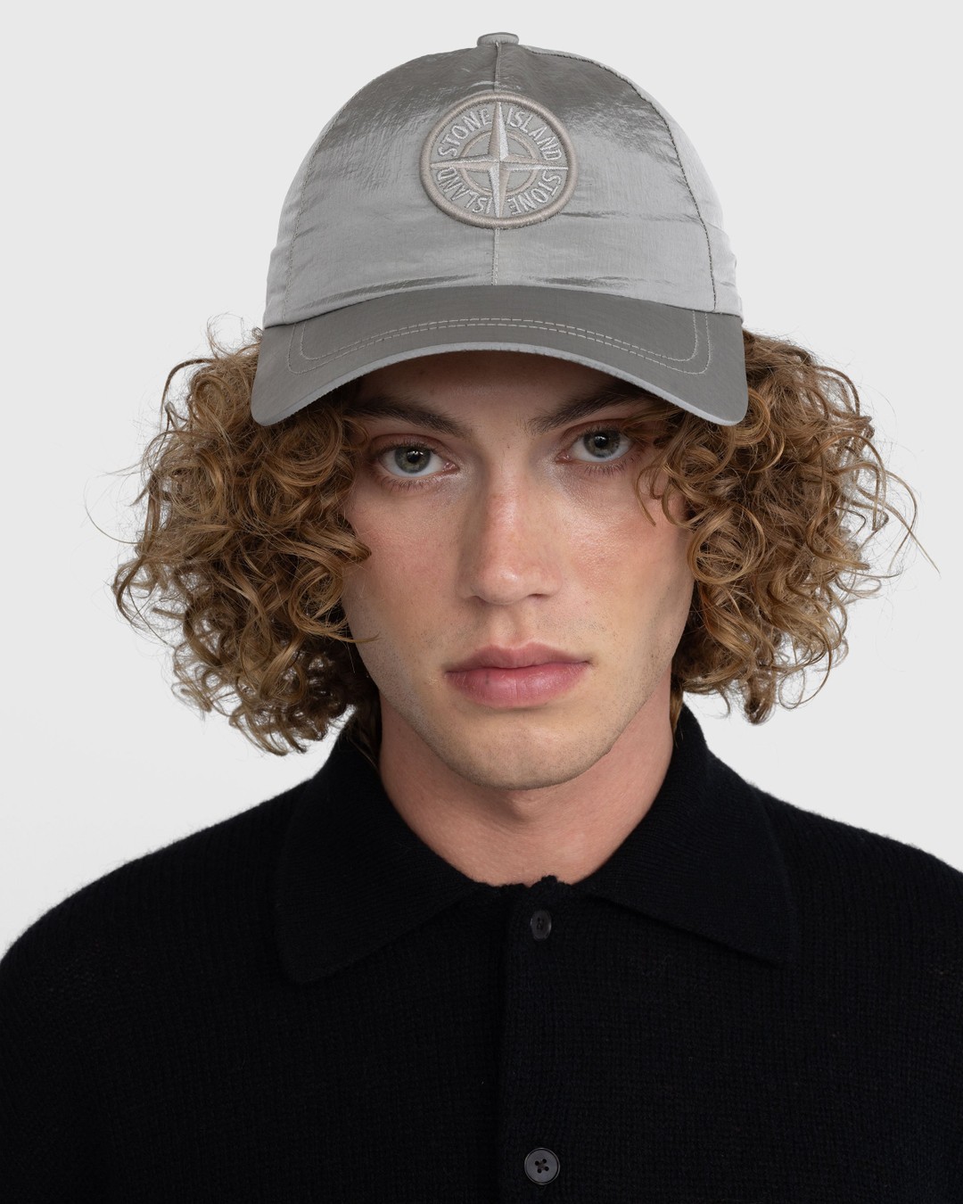 Stone Island – Six Panel Cap Plaster - Hats - White - Image 6