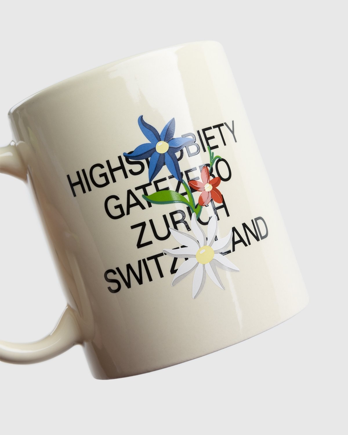 Highsnobiety – GATEZERO Logo Mug White - Mugs - White - Image 3