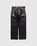 Y Belt Leather Pants Black