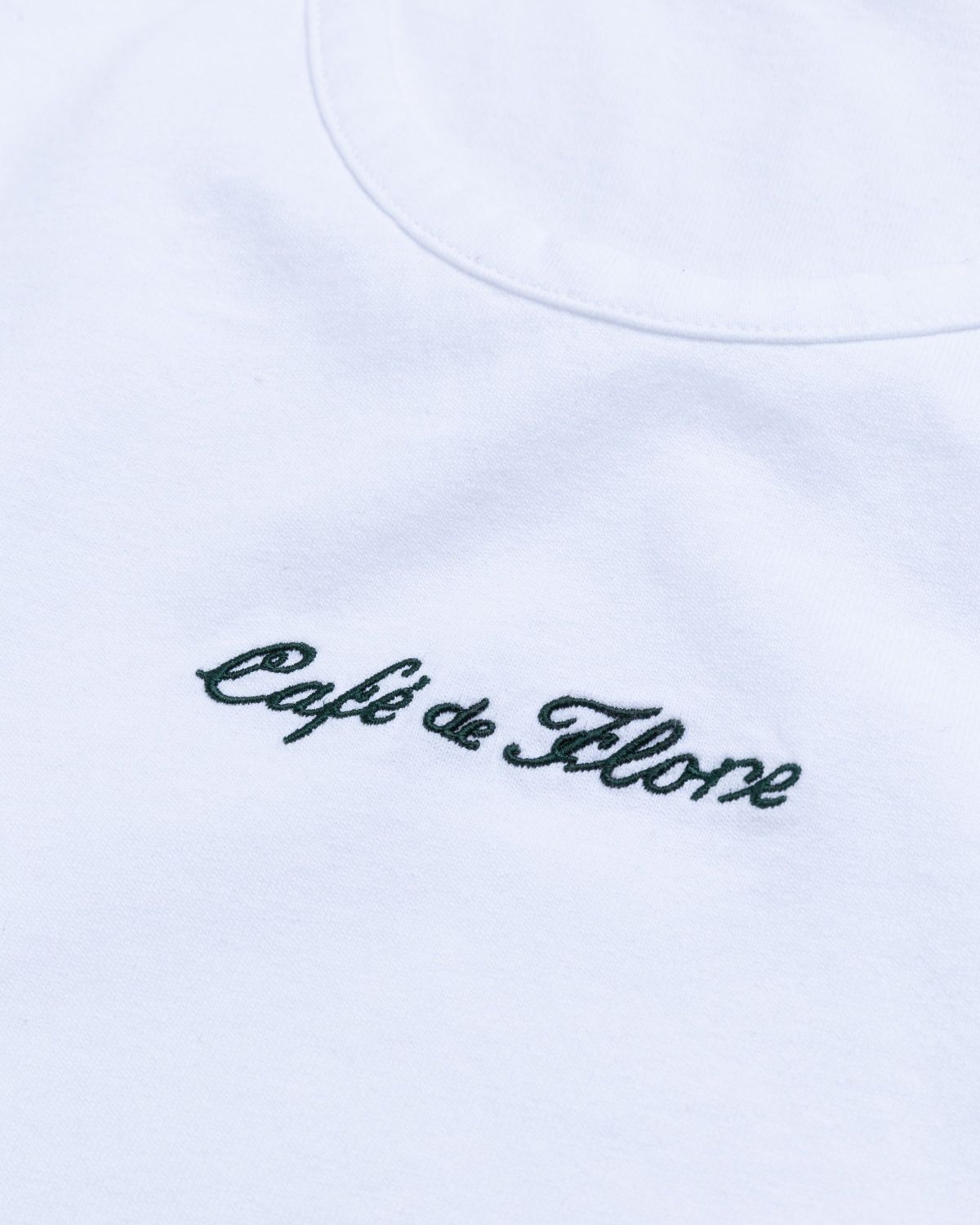 Café de Flore x Highsnobiety – Tank Top White - Tank Tops - White - Image 6