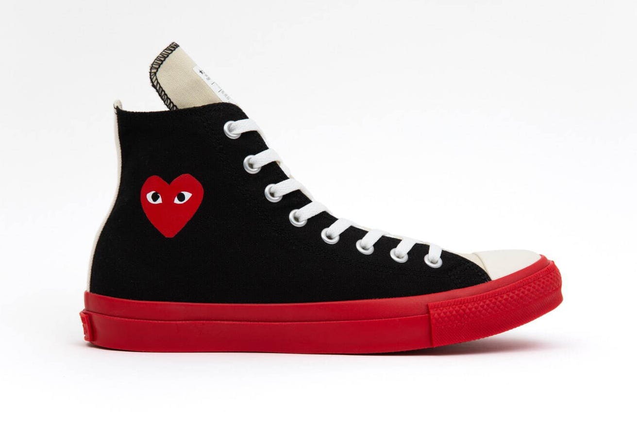 walgelijk genetisch onregelmatig CdG Play & Converse Drop New Collab Sneakers: Price, Release Date