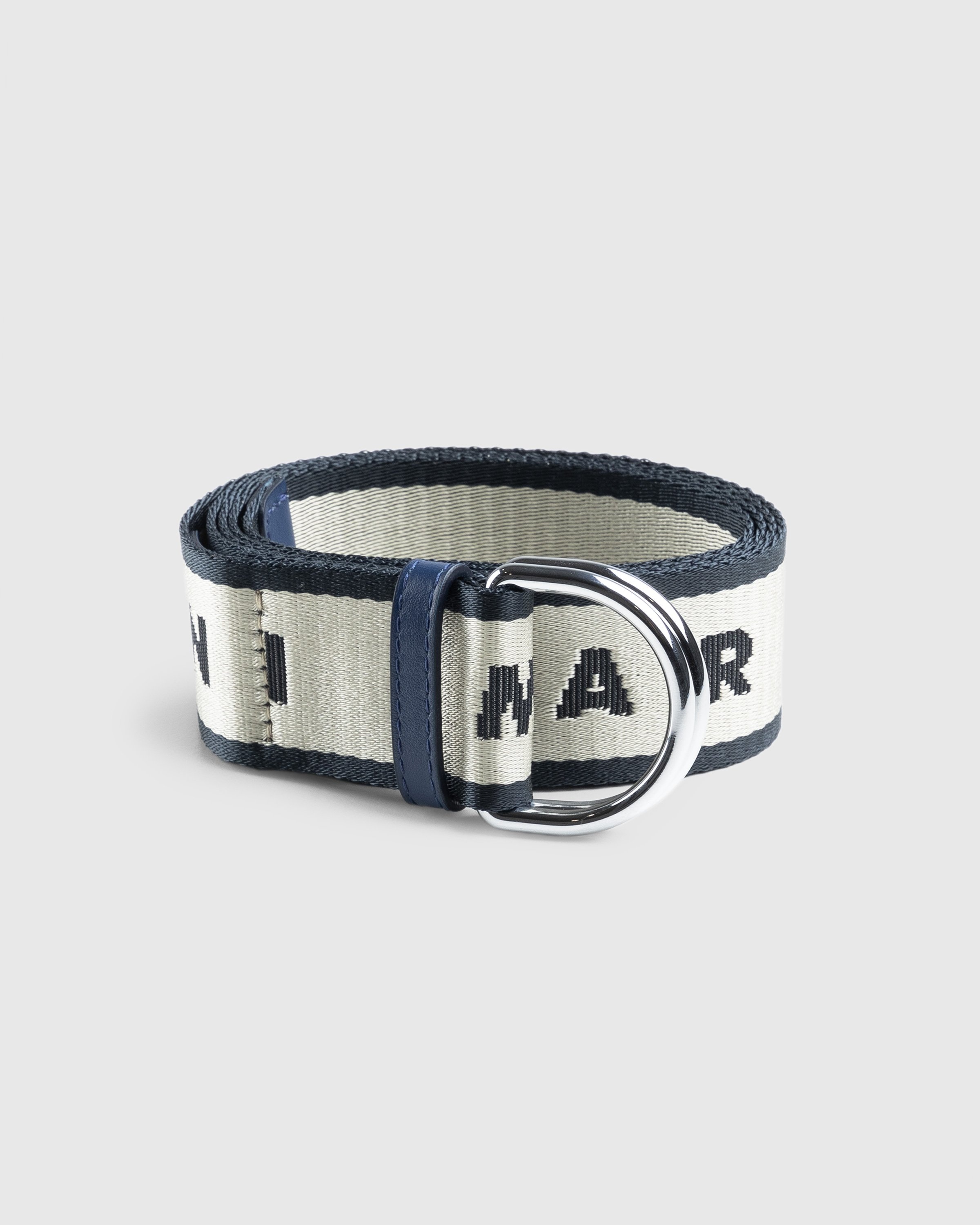 Marni – Logo Slider Belt Blue - Belts - Blue - Image 1