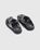 Dries Van Noten – Leather Criss-Cross Sandals Black - Image 4