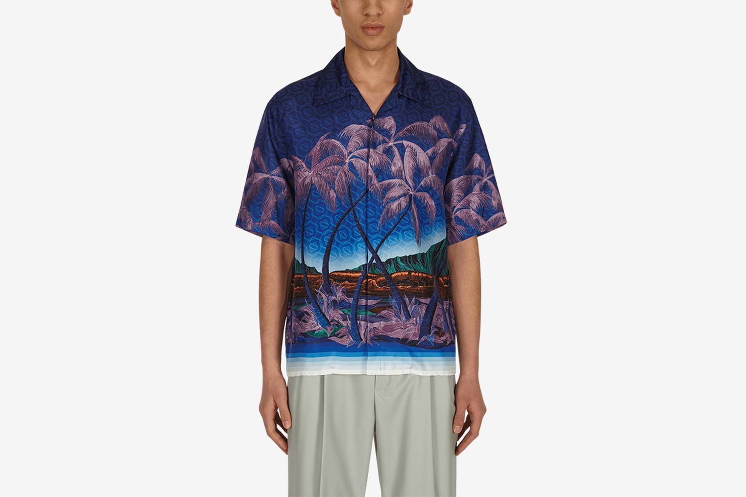 Nuit A Maui Silk Shirt