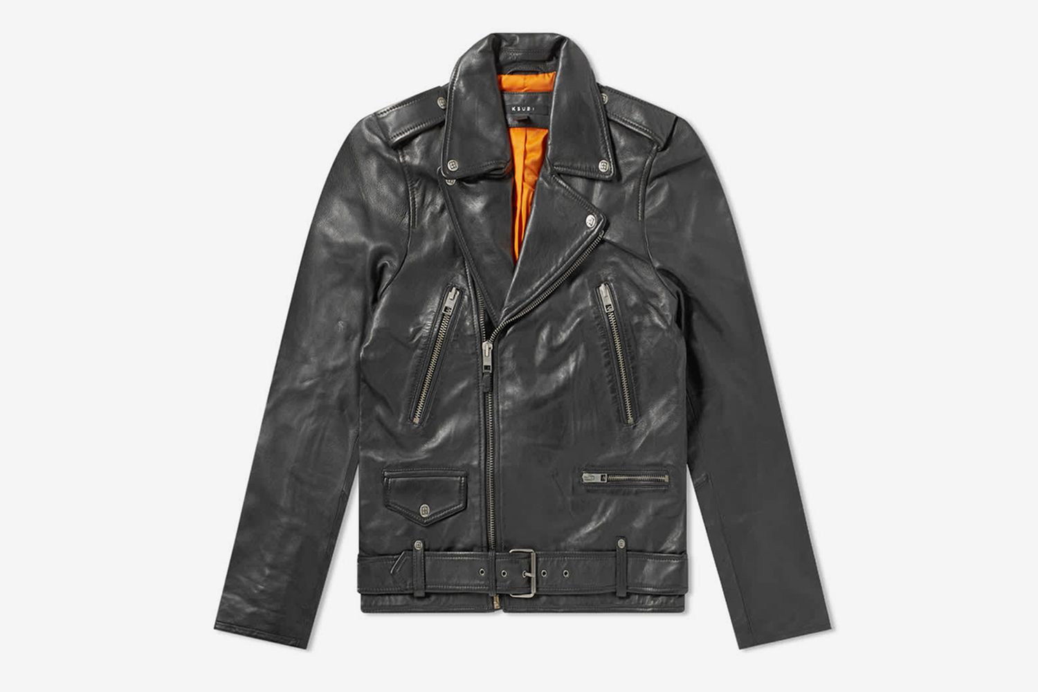 Loathing Leather Biker Jacket