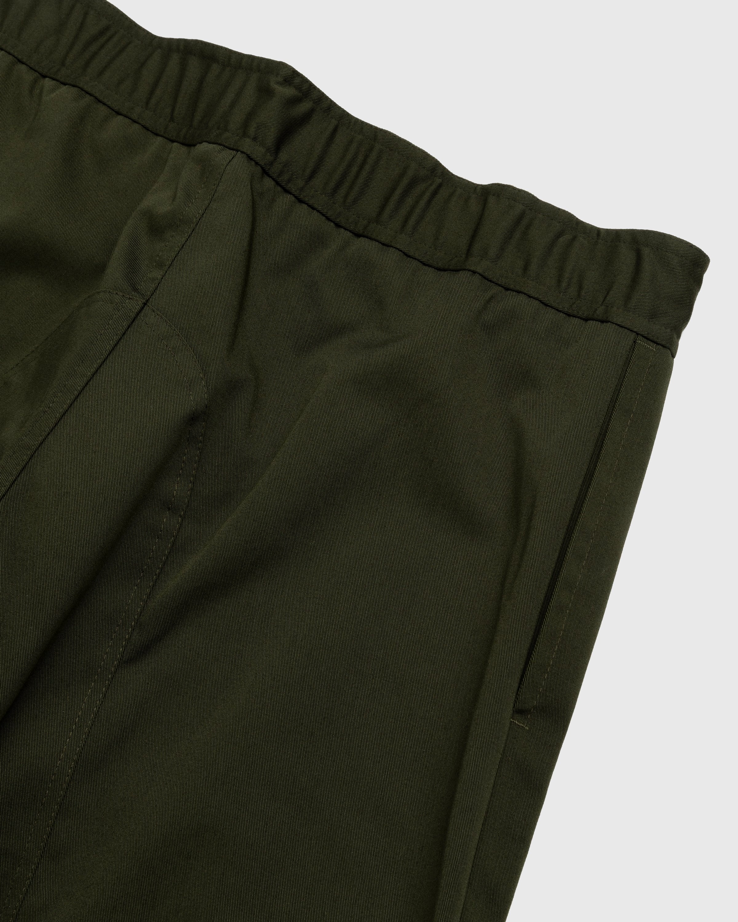 Wales Bonner – Earth Trousers Green - Pants - Green - Image 4
