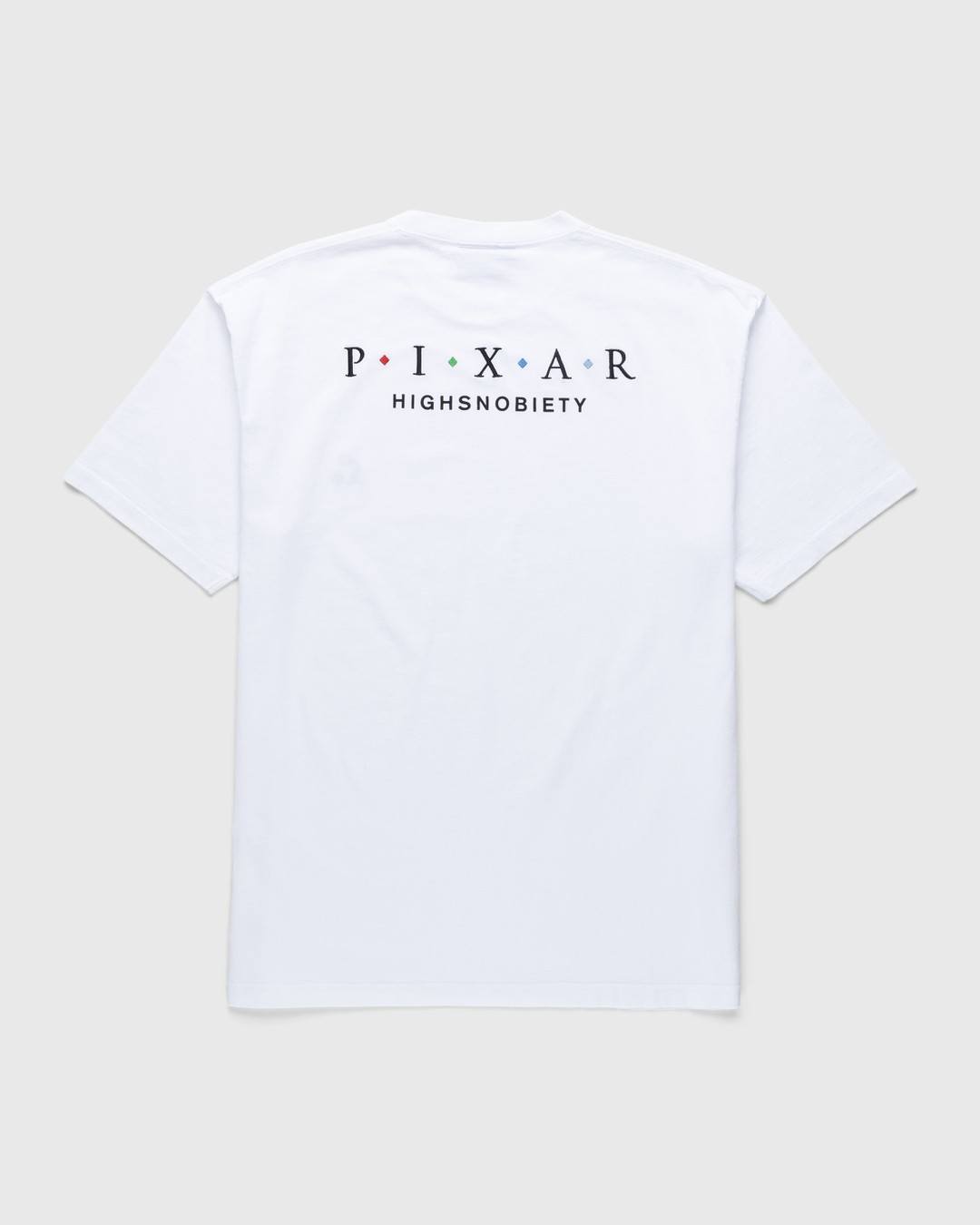 Highsnobiety x Pixar – Logo T-Shirt White  - Tops - White - Image 1
