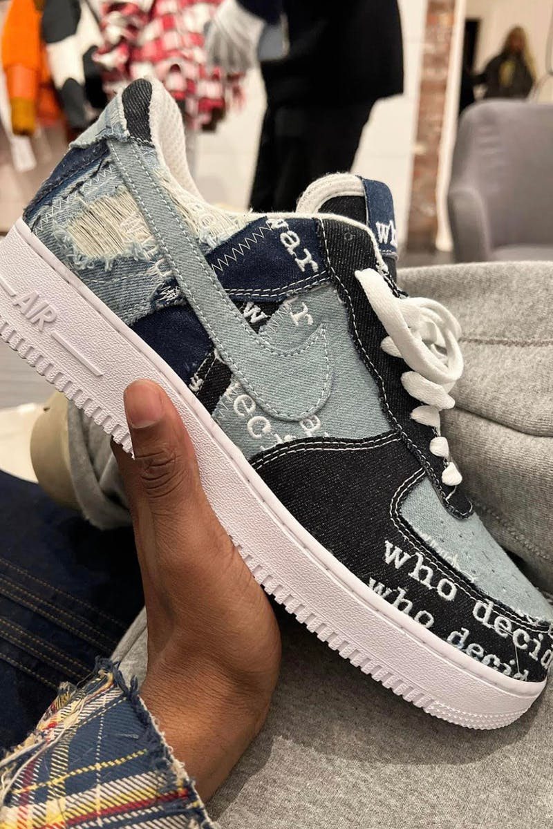 Comparación melón cigarro Who Decides War x Nike Air Force 1 Collab Release Date, Price