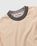 Acne Studios – Logo Collar T-Shirt Cream Beige - Tops - Beige - Image 3