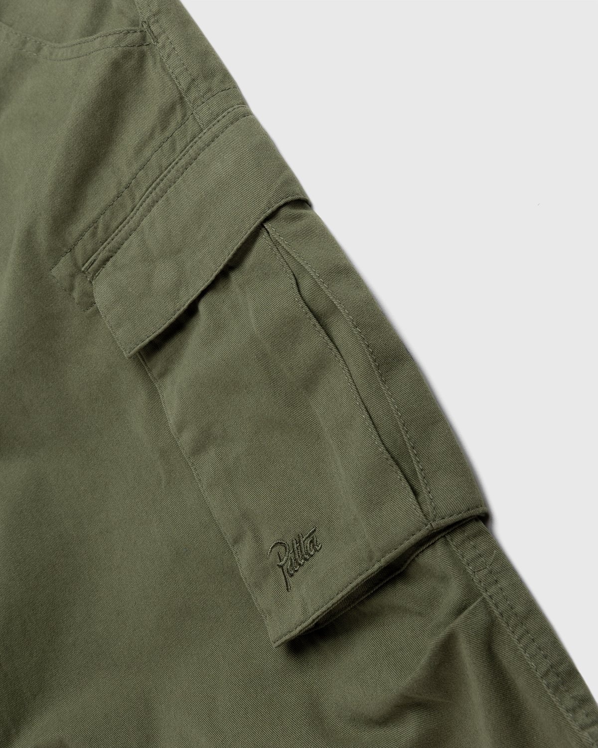 Patta – Basic Cargo Pants Olive - Pants - Green - Image 6
