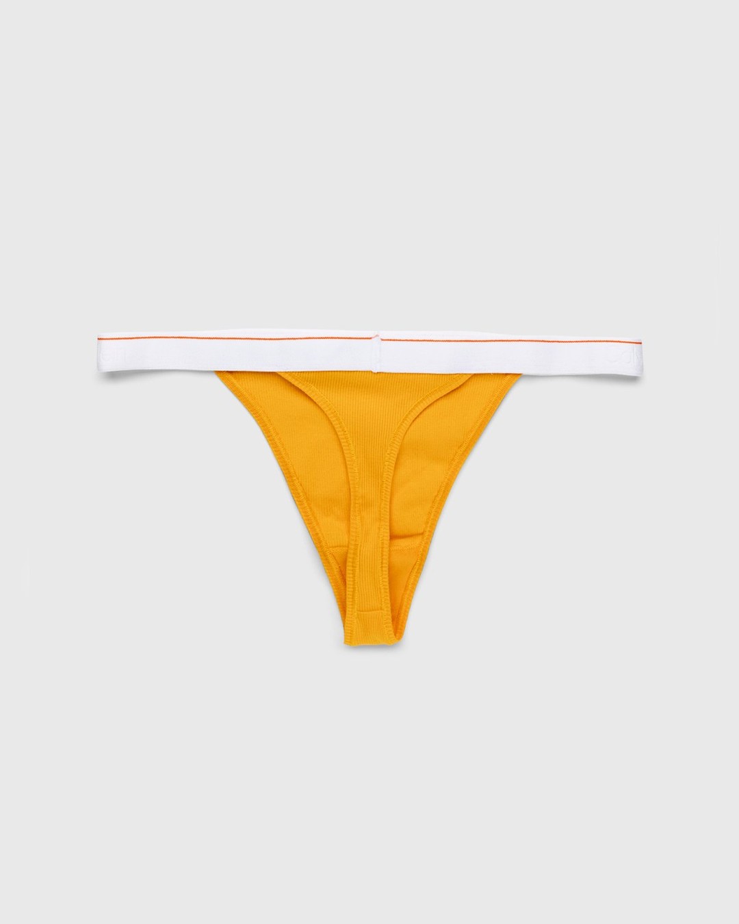 Heron Preston x Calvin Klein Womens High Leg Thong Sunflower