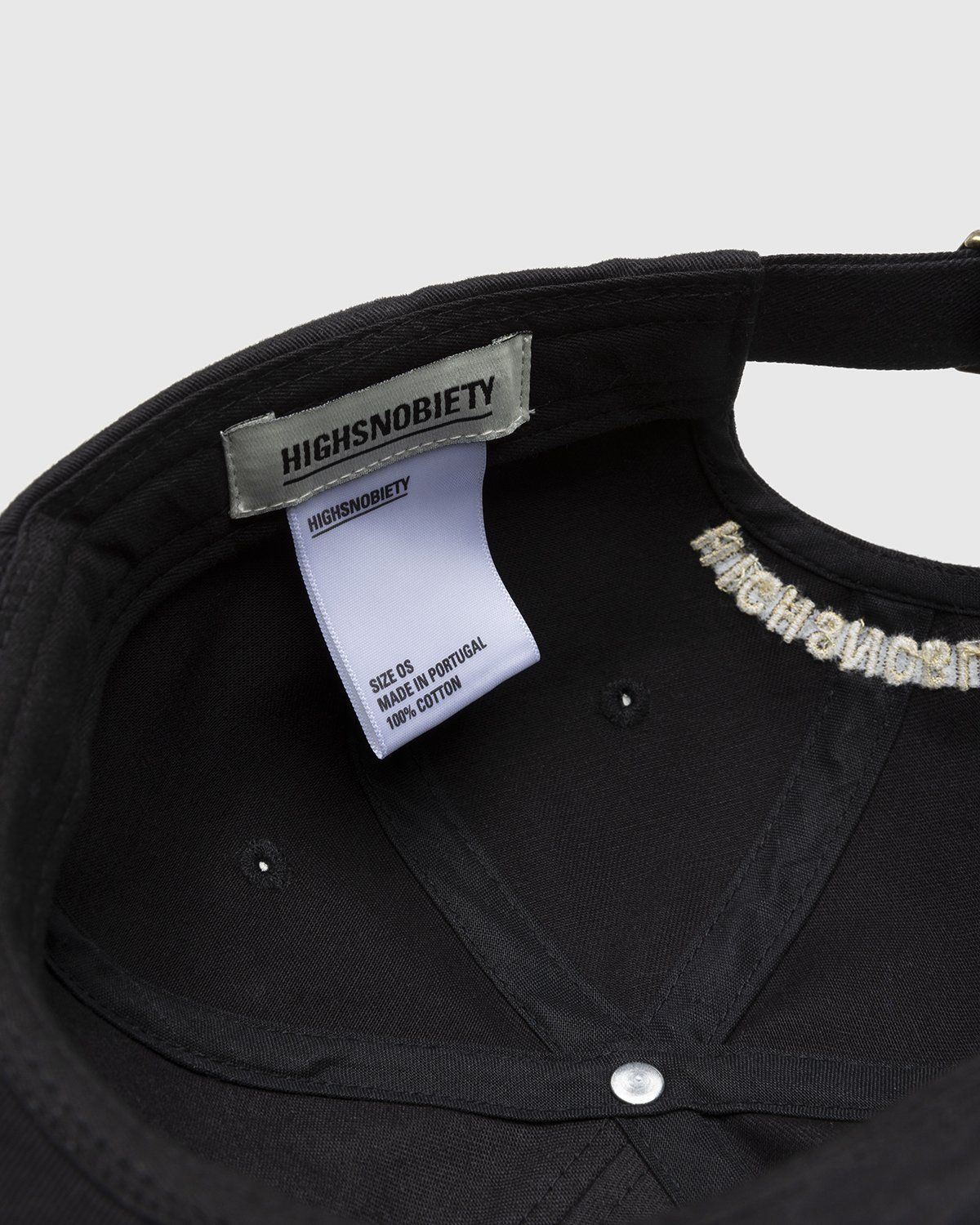 Highsnobiety – HIGHArt Cap Black - Hats - Black - Image 6