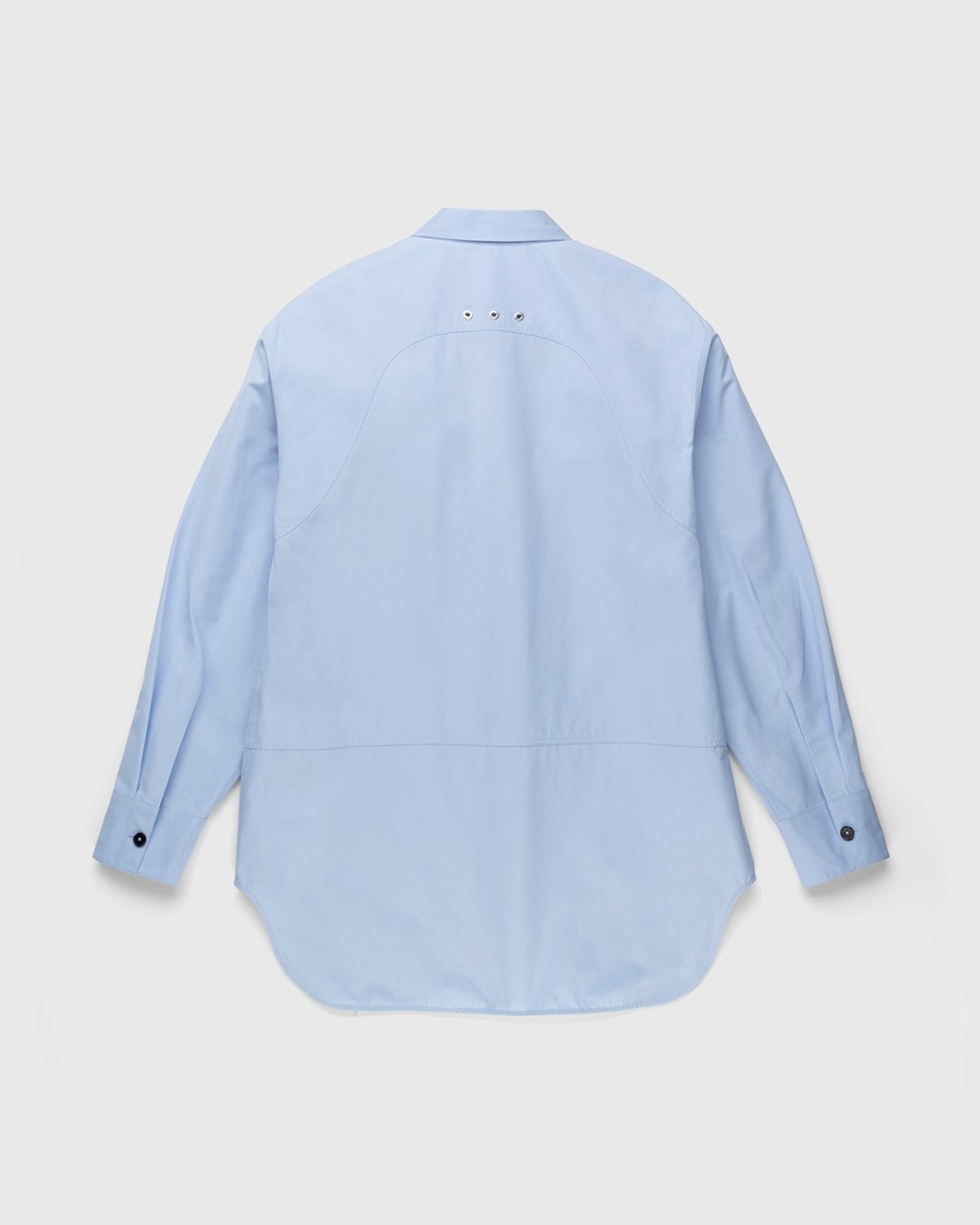 Jil Sander – Oversized Button-Down Shirt Light Pastel Blue - Shirts - Blue - Image 2