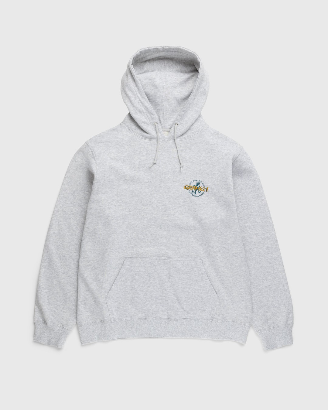 Gramicci – Running Man Hoodie Grey - Sweats - Grey - Image 2