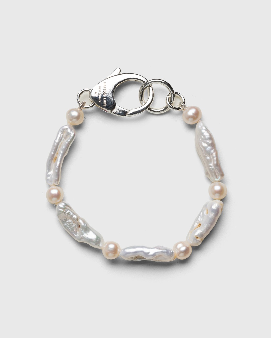 Hatton Labs – Baroque Pearl Bracelet Silver - Jewelry - Silver - Image 1