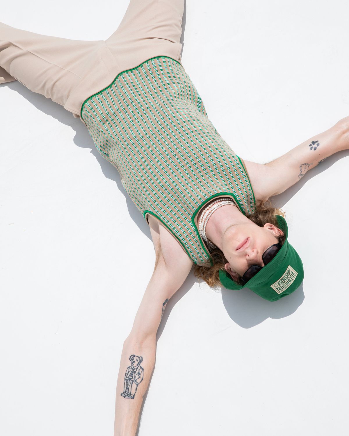Vilebrequin x Highsnobiety – Bucket Hat Green  - Hats - Green - Image 6