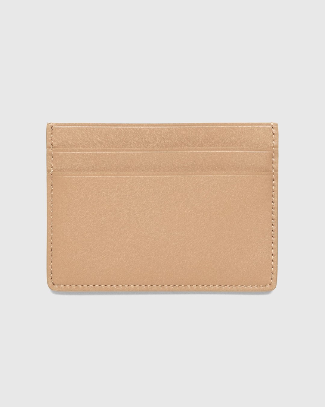 Jil Sander – Leather Card Holder Clay - Wallets - Grey - Image 2