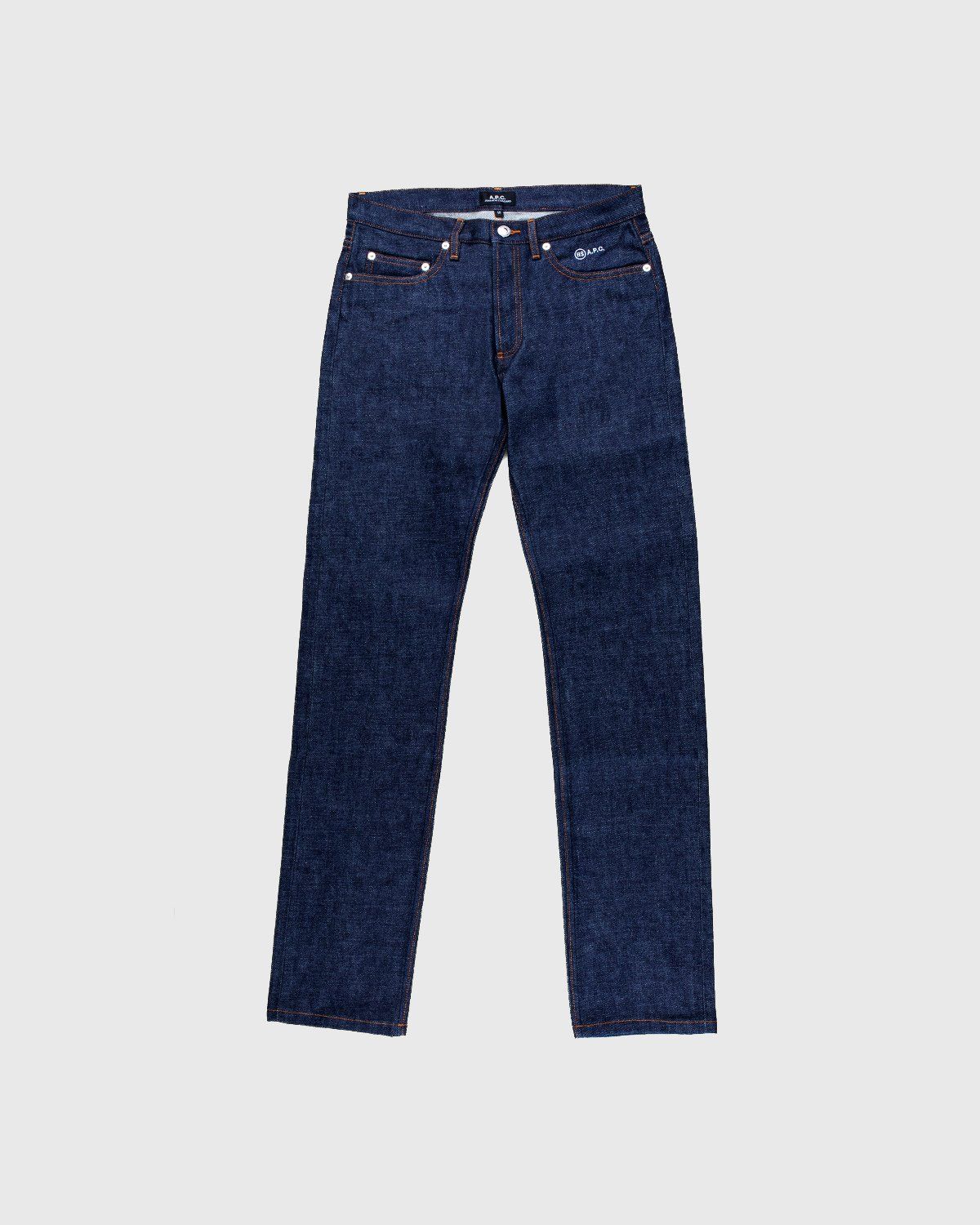 A.P.C. x Highsnobiety – Denim Jeans Blue - Pants - Blue - Image 1