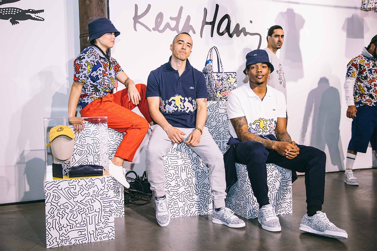 Lacoste Keith Haring keith haring foundation