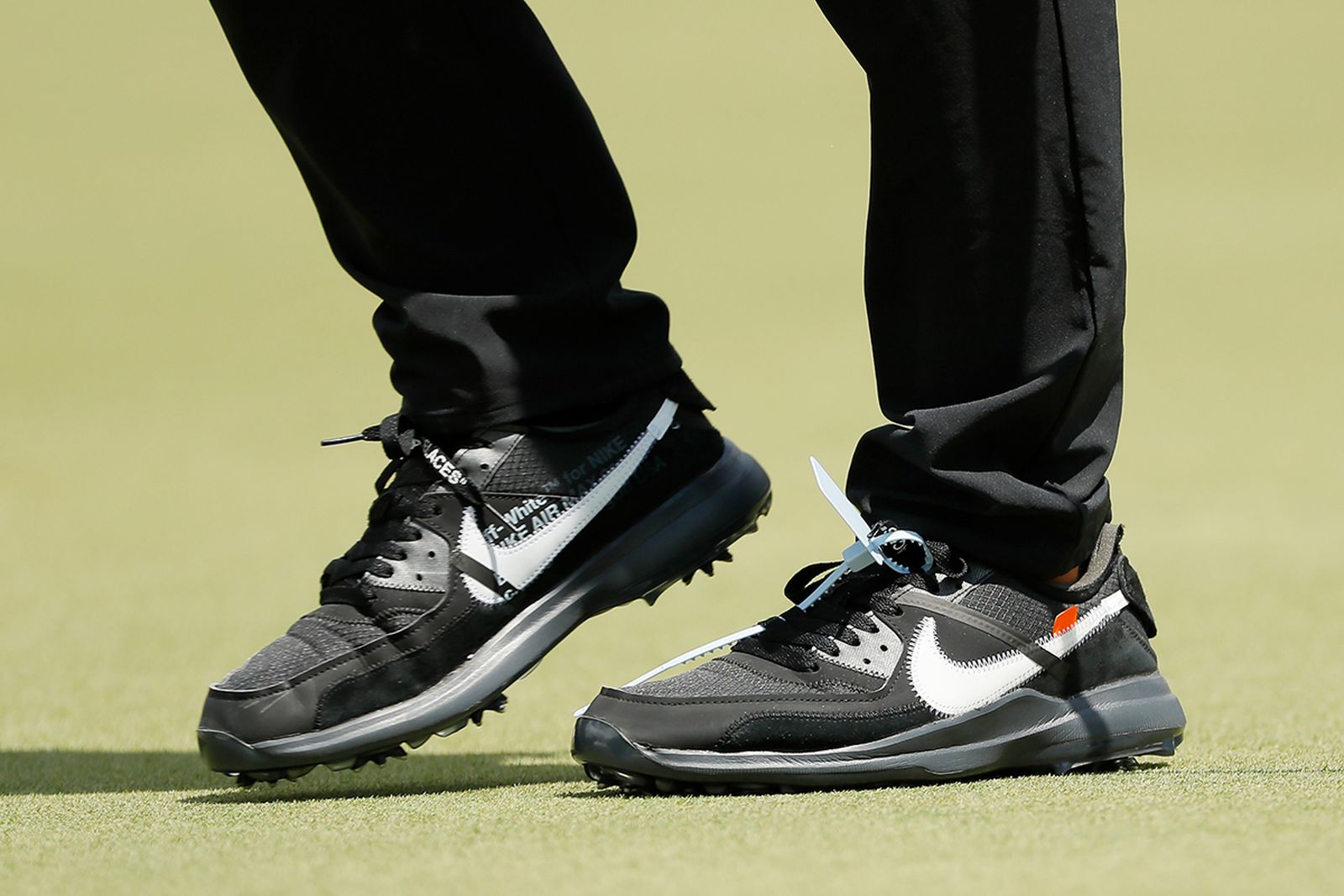 Brooks Koepka Off-White Nike golf shoes