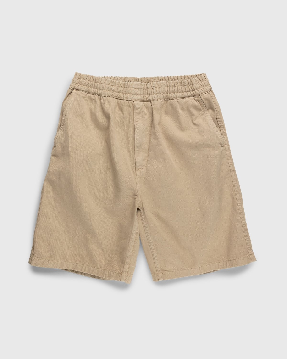 Carhartt WIP – Flint Short Wall Garment Dyed - Shorts - Beige - Image 1