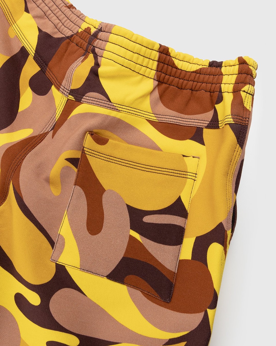 Marni – 50s Camo Brushed Bermuda Shorts Acid - Shorts - Yellow - Image 3