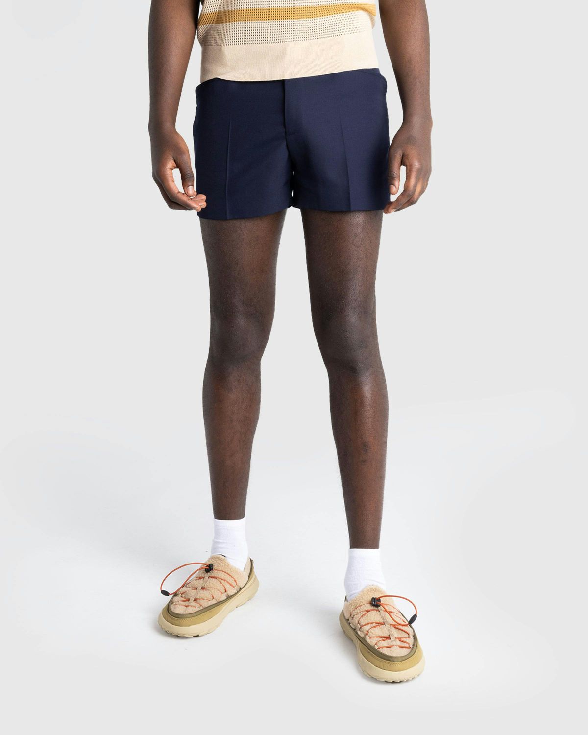 Paolo wool-blend shorts