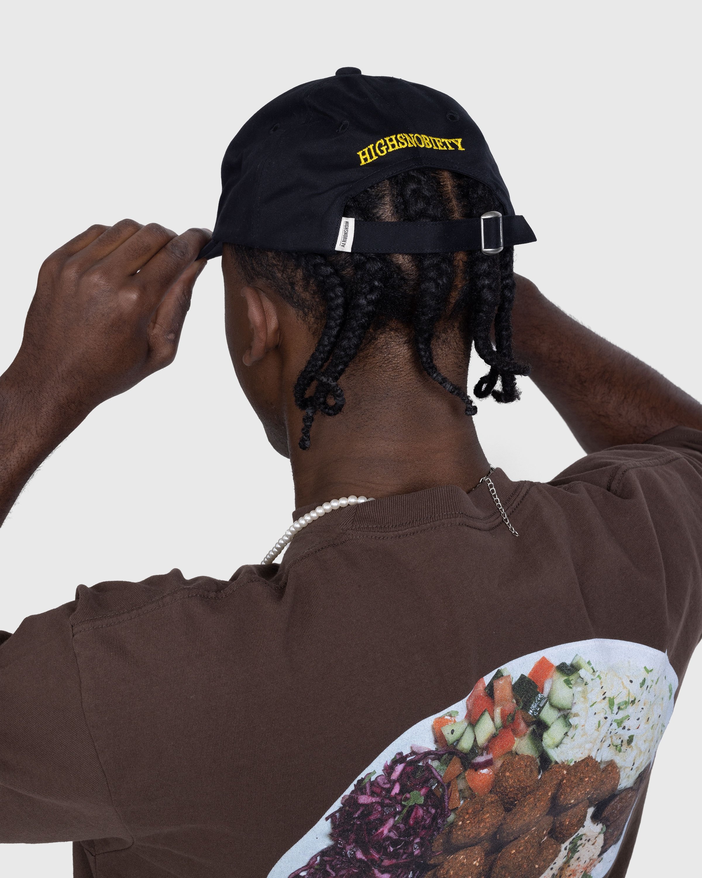 L'As du Fallafel x Highsnobiety – Ball Cap - Hats - Black - Image 7