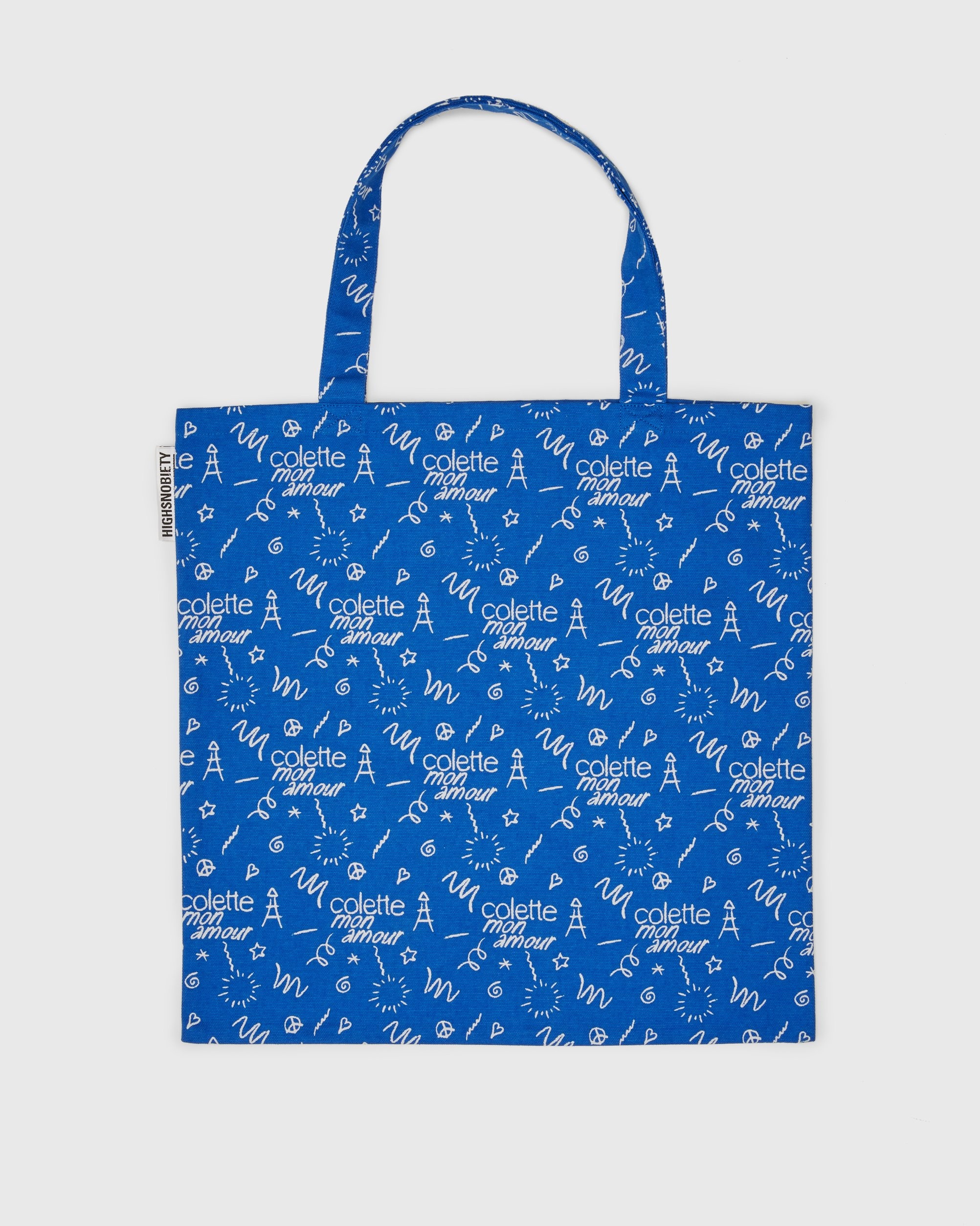 Colette Mon Amour – FABRICK Tote Bag Blue | Highsnobiety Shop