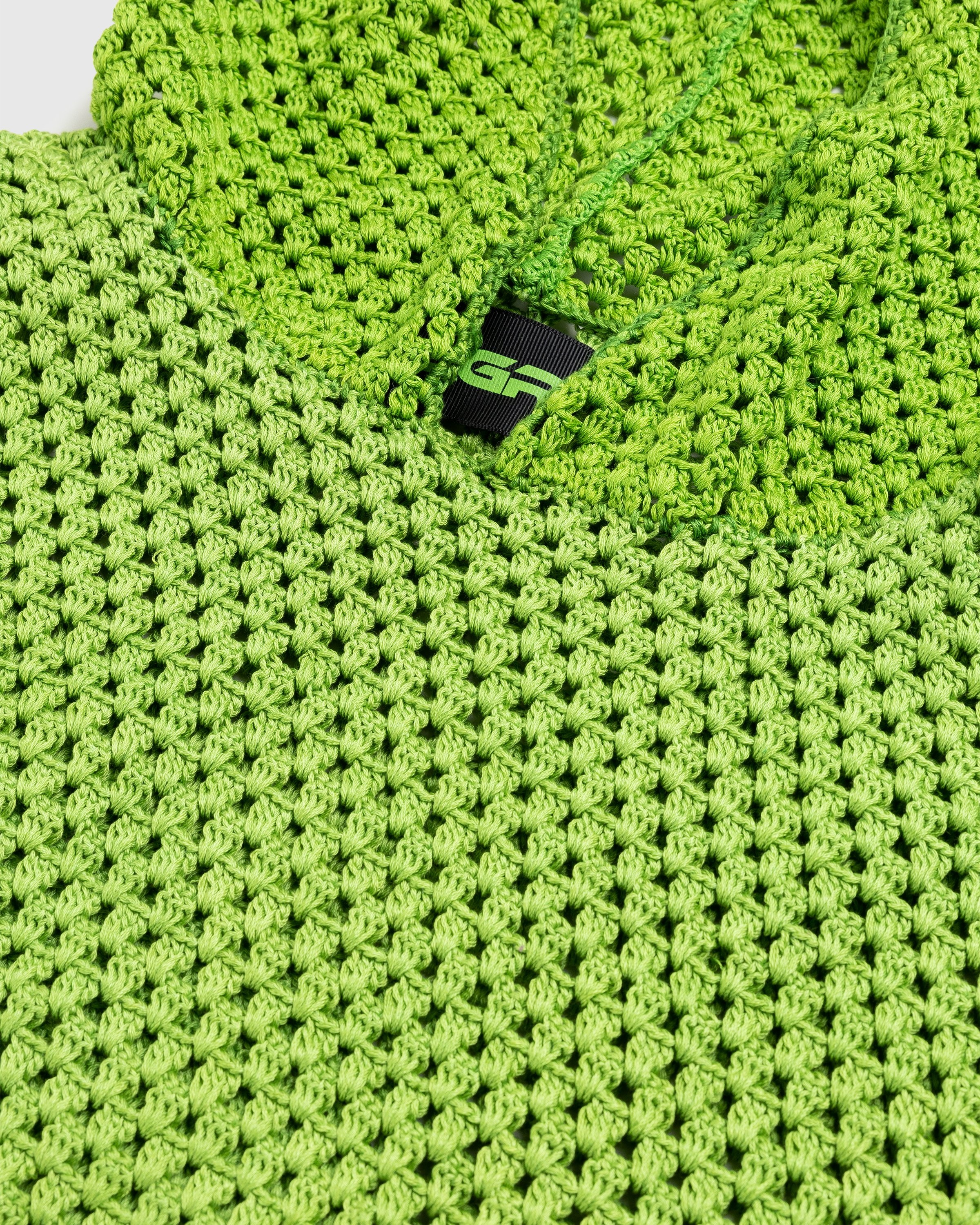 AGR – Balance + Growth Crochet Hoodie Green/Blue - Sweats - Green - Image 5