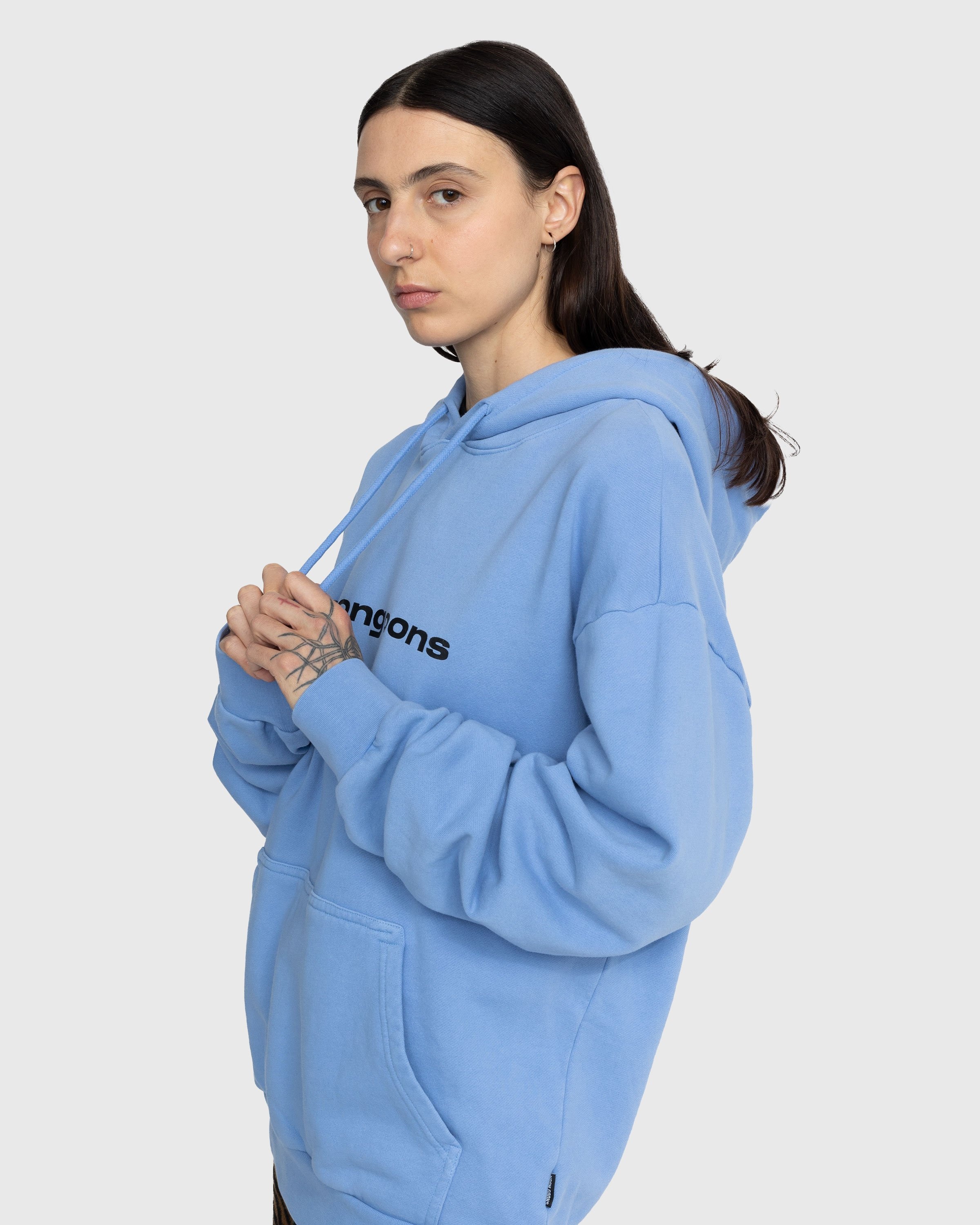 Noon Goons – Park Hoodie Blue - Sweats - Blue - Image 5