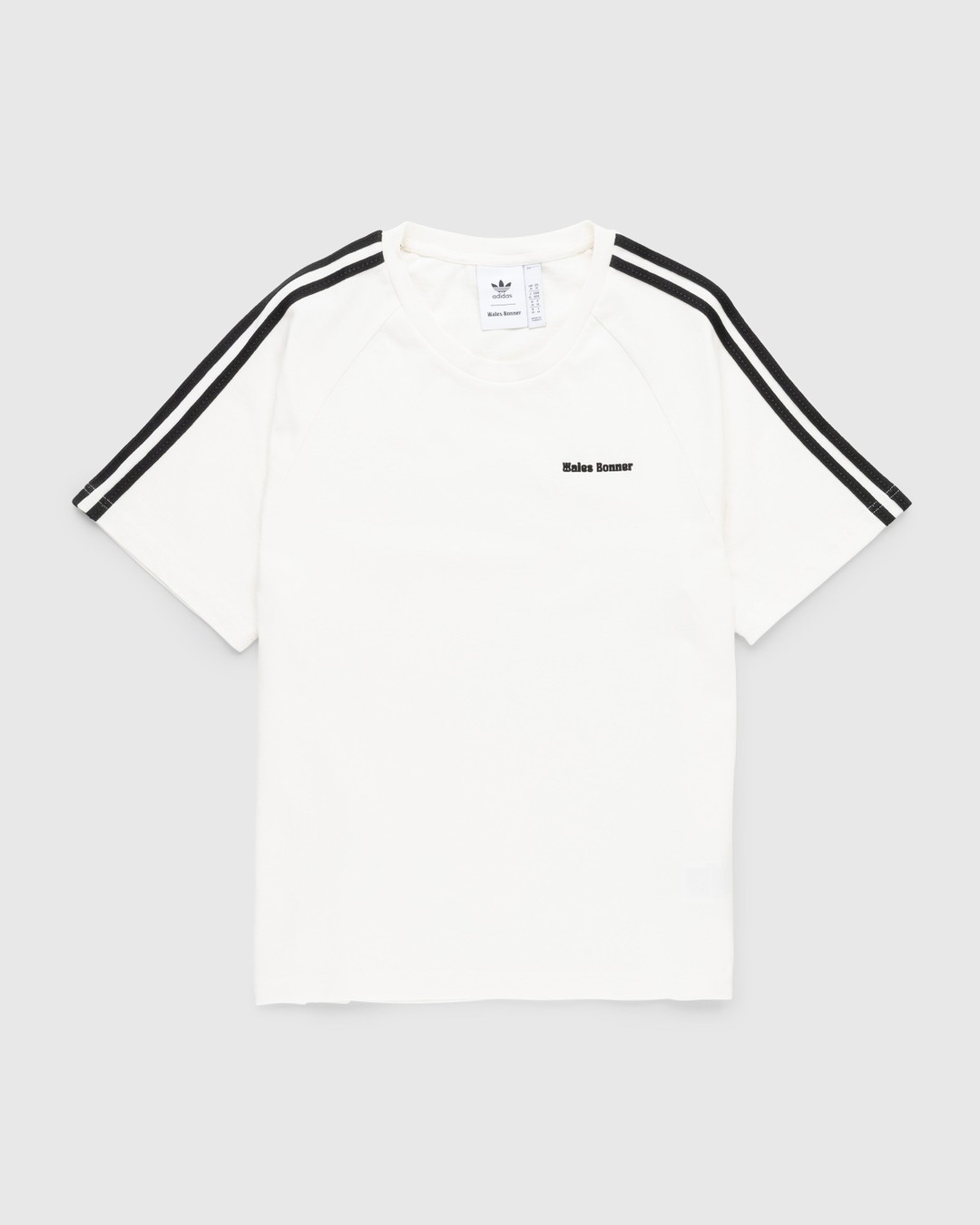 Adidas x Wales Bonner – Organic Cotton Tee Chalk White - T-shirts - White - Image 1